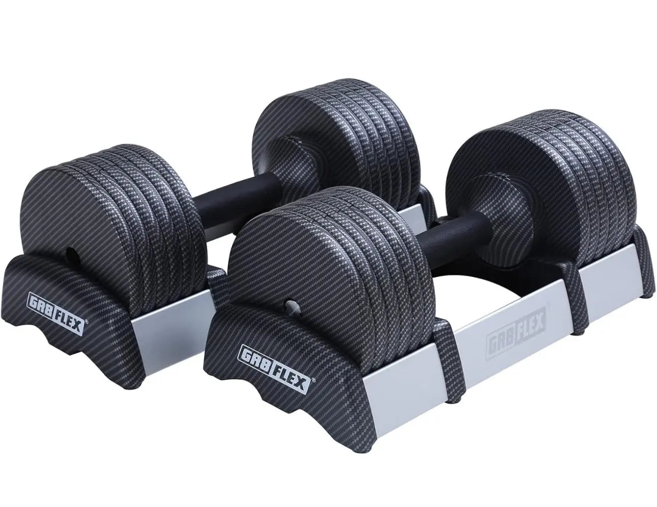 GR8FLEX 1 Second Adjustable Dumbbells (Pair) 55 lb each GR8FLEX USA