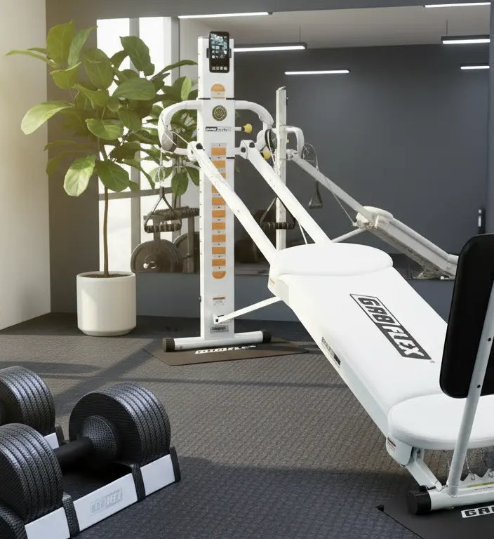 (Final Sale) Pearl White Bundle Set - Adjustable Dumbbells (Black) + GR8FLEX original all inclusive gym, get a FREE 12pc 270lbs Resistance Bands set GR8FLEX USA