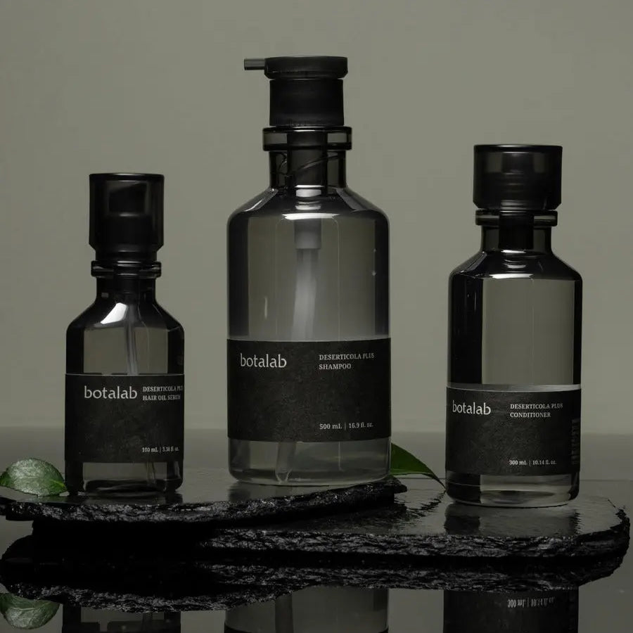Botalab Deserticola Plus Shampoo, Conditioner & Oil Serum (3pc) - improve hair growth Botalab
