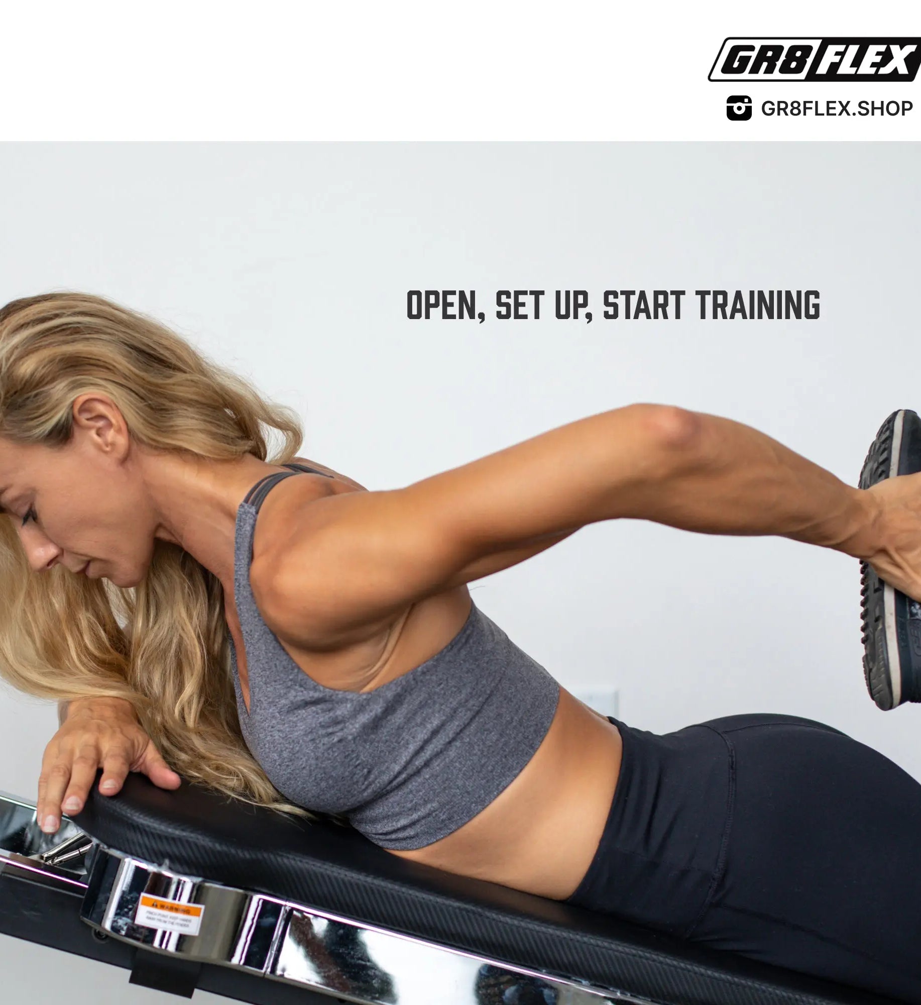 (SALE) GR8FLEX Total Performance Gym - Pearl White (Final Sale) GR8FLEX USA