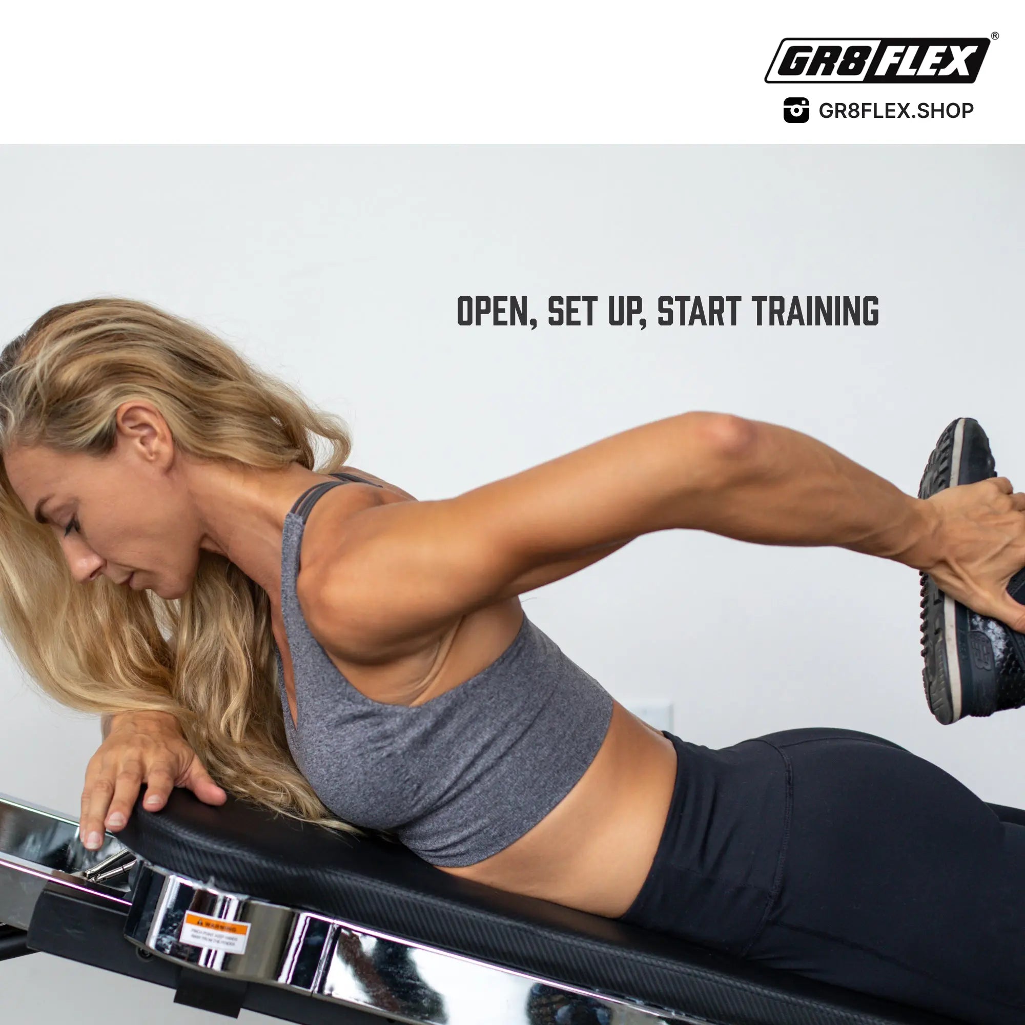 (SALE) GR8FLEX Total Performance Gym - Pearl White (Final Sale) GR8FLEX USA