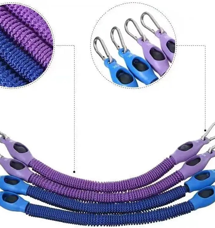 Heavier Resistance Bands: weight Options: 90lbs (4 bands) & 270lbs (12 bands) GR8FLEX USA