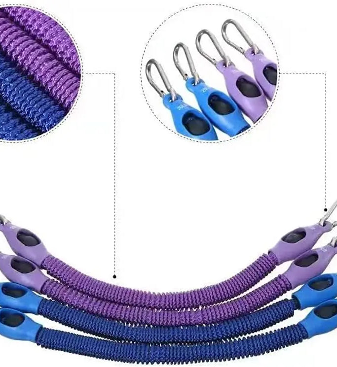 Heavier Resistance Bands: weight Options: 90lbs (4 bands) & 270lbs (12 bands) GR8FLEX USA