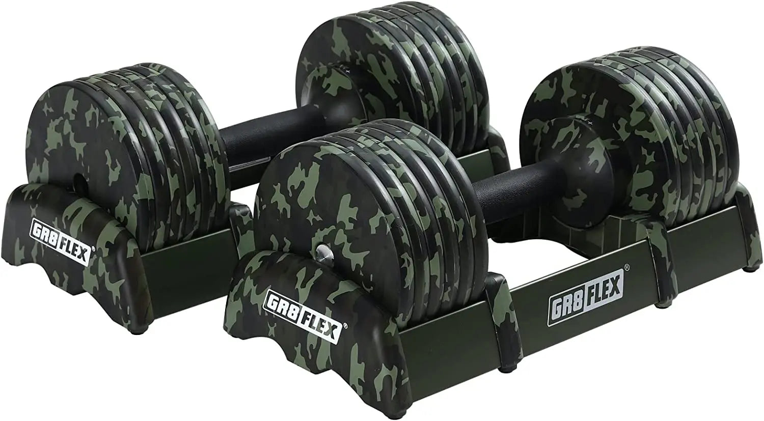 GR8FLEX Second Adjustable Dumbbells (Pair) 55 lb each – GR8FLEX USA